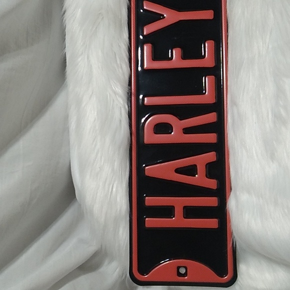 RARE!! New Vintage Metal Harley Mama Harley Davidson Sign Only Collected - Picture 2 of 7
